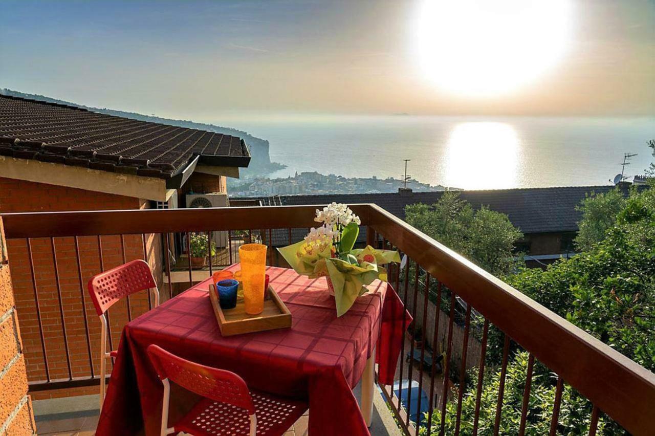 Ferienwohnung Casa Marida Sea View Vico Equense Exterior foto